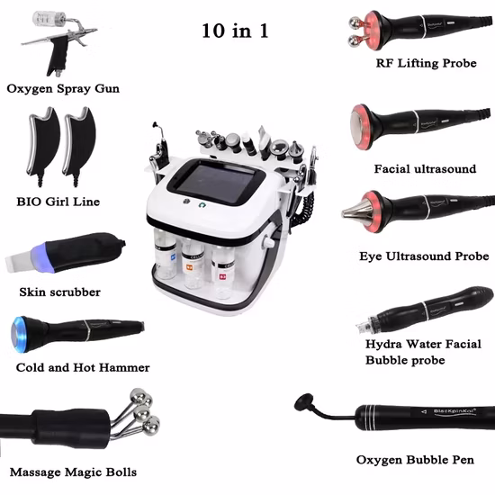 Facelift-Funktion Aqua Peel Beauty SPA Sauerstoff-Dermabrasionsmaschine für das Gesicht